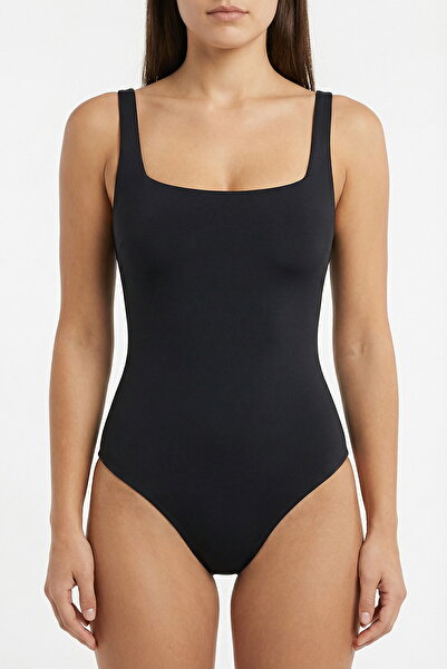 Penti Siyah Neck Opening Mayo