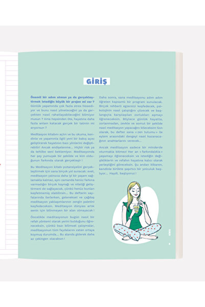 mabel kitap Meditasyon: Benim Defterim / Christiane Beauge / / 9786259306773