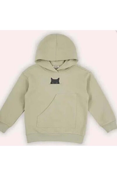 Panço ERKEK ÇOCUK M.O CEP DETAYLI KAPÜŞONLU SWEAT GK7035