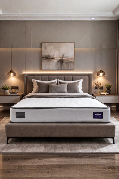 Puuf Sleep Attitude Visco Ortopedik Yatak Tek Kişilik – Pocket Yaylı , Orta Sert