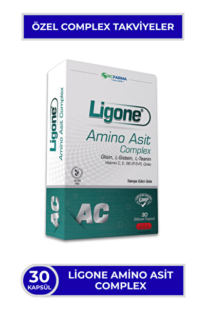 Ligone Amino Asit Complex Bitkisel Kapsül 30 Kapsül Aromasız