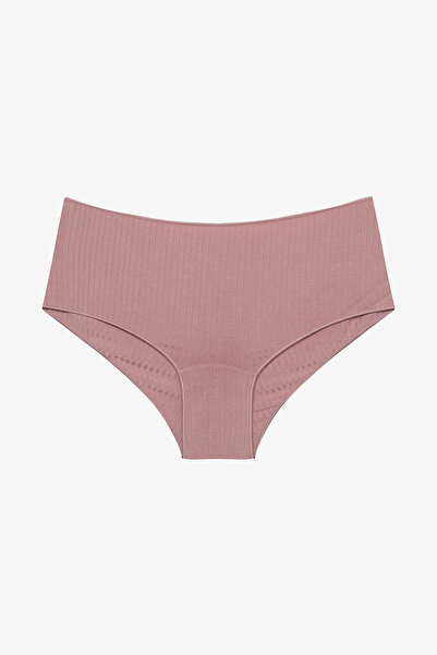 Penti Modal Ribbed 2li Çok Renkli Boyshort