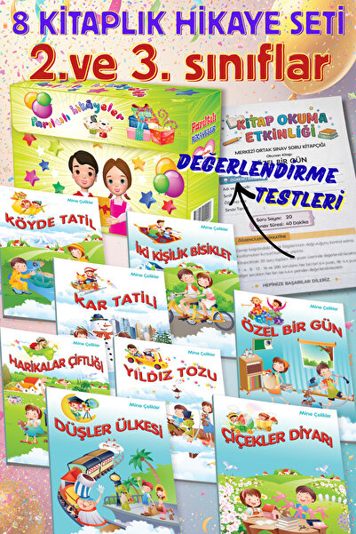 TEK YAYINCILIK 2. 3. Sınıflar İçin Tavsiyeli Parıltılı Çocuk Hikayeleri Kutul...