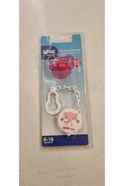 Wee Baby Prime Wee Baby 372 Emzik Askı Seti Pembe 6-18 Ay