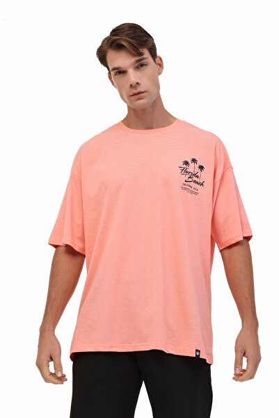 lumberjack ML GETA 11HL112 5FX Somon Erkek Kısa Kol T-Shirt
