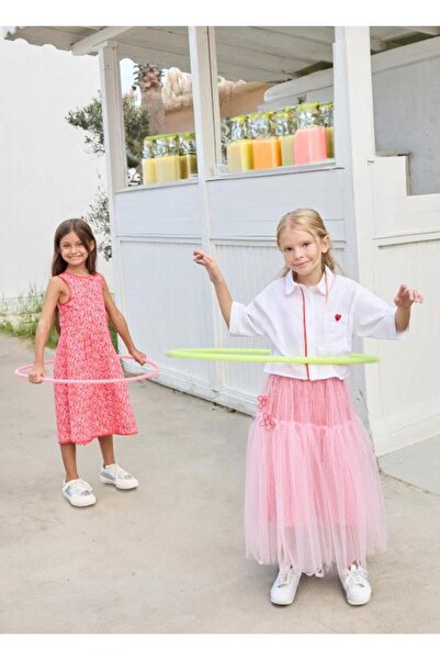 Panço KIZ ÇOCUK FLOWER GIRL TÜL ETEK GKPN0405