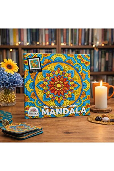 Art Terapi Mandala Yayınları MANDALA ZİHNİ DİNLENDİRİCİ MOTİFLER YETİŞKİNLER ...