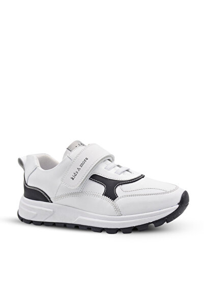 kids A more Franky Boys' Обувки с велкро затваряне, бели