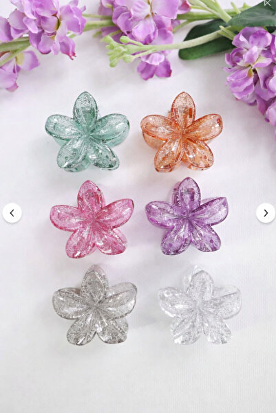 cityvision 6 kusov trblietavých sponiek do vlasov Lotus 6 rôznych farieb - 6 ...