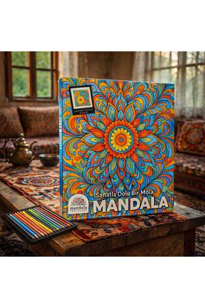 Art Terapi Mandala Yayınları MANDALA #SANATLA DOLU BİR MOLA #YETİŞKİNLER İÇİN...