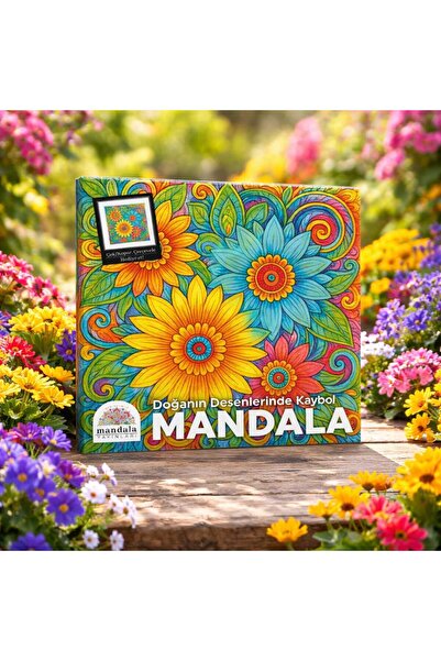 Art Terapi Mandala Yayınları MANDALA #DOĞANIN DESENLERİNDE KAYBOL #YETİŞKİNLE...