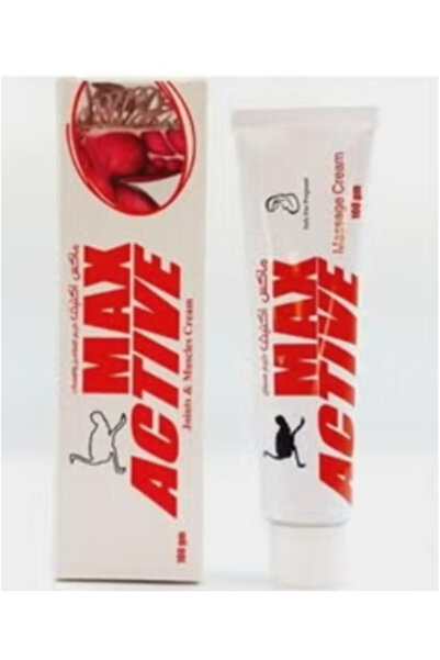 HEALTH JEWEL EST MAX ACTIVE MASSAG CREAM 100 GM JOINTS MUSCLES PAIN RELIVER