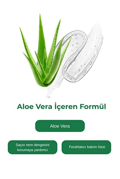 Bio Asia Aloe Vera Şampuan – Nemlendirici & Yumuşatıcı Günlük Saç Bakımı 250 ml