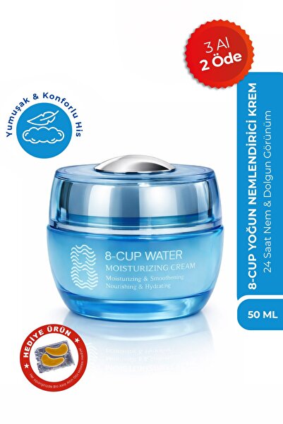 Bio Asia 8-Cup Hydrating Cream – 24 Saat Yoğun Nem, Cilt Dolgunlaştırıcı Etki...
