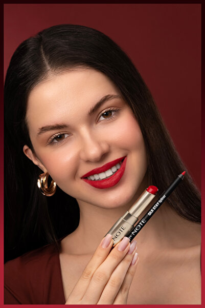 NOTE Iconic Matte Lipstick Kalıcı Mat Ruj 104 Ruler - Pembe