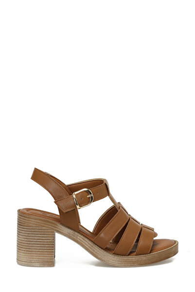 Butigo 25S-228 5FX Taba Kadın Topuklu Sandalet