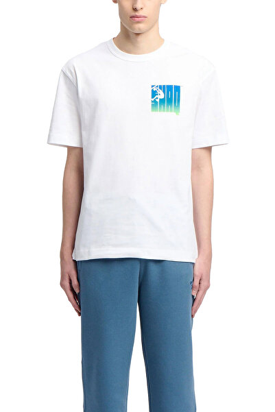 Reebok GS HS SHAQ SILO LOGO TEE Beyaz Erkek Kısa Kol T-Shirt