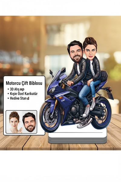 wonderlike Motorlu Çift Biblo