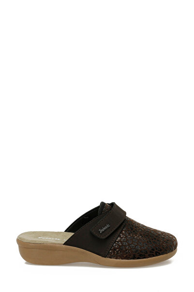 Polaris 609016.Z5PR Kahverengi Kadın Ev Terliği