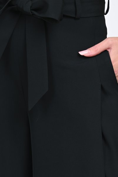 Giorgal Pantaloni eleganți de damă Palazzo, despicați pe picior OANA