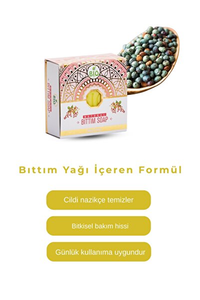 Bio Asia Bıttım Sabunu – Saç Derisini Güçlendiren & Arındırıcı Doğal Saç Sabunu 150 gr