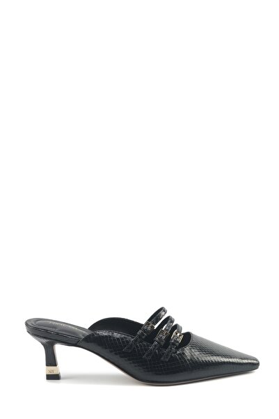 Nine West BARBARA 5PR Siyah Kadın Topuklu Terlik