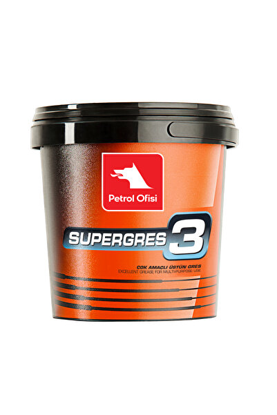 Petrol Ofisi Super Gres 3 - 0,9 KG Genel Amaçlı Lityum Gres (3 Numara)