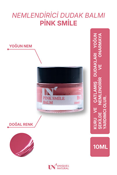 UN Unique & Natural PİNK SMİLE BALM