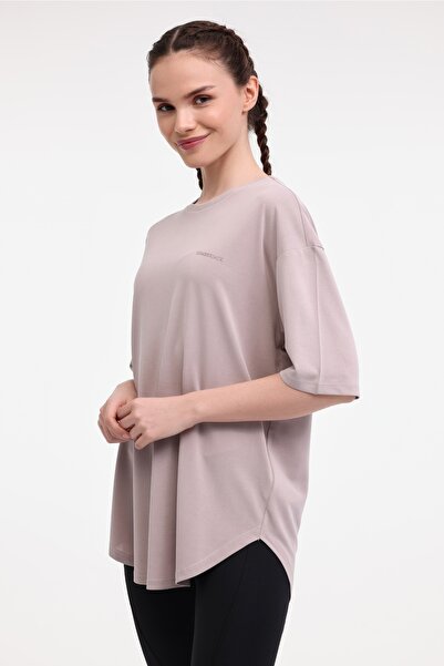 lumberjack WL ROSA 11LYG15 5FX Mink γυναικείο κοντομάνικο μπλουζάκι