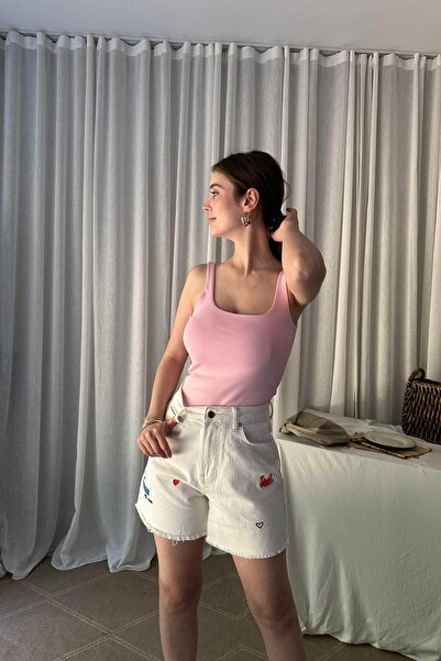 lizge giyim SQUARE NECK TANK TOP