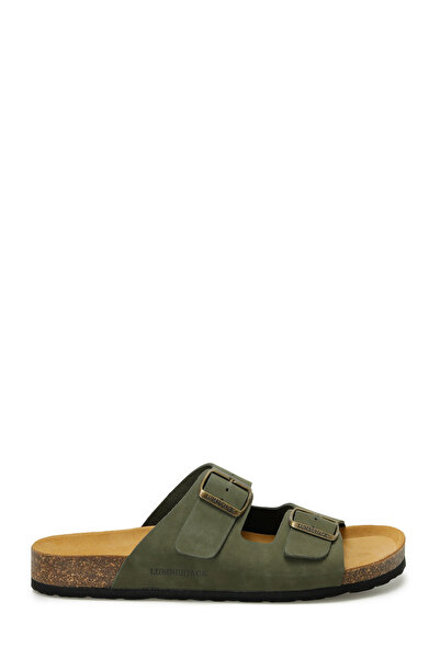 lumberjack Mendy Lth 5Fx Khaki Men's Slippers