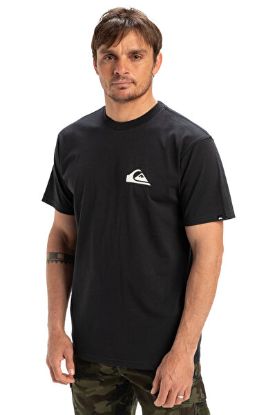 Quiksilver EV MINI LOGO SS Siyah Erkek Kısa Kol Gömlek