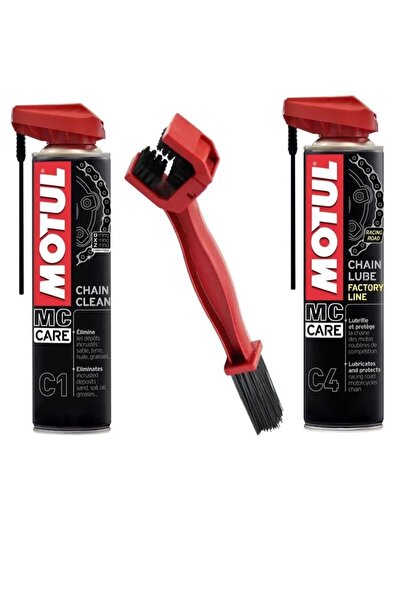 Motul C1 & MOTUL C4 Zincir Temizleme Fırçası Hediye