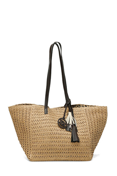 Butigo Hasir Salas Omz 5Fx Sand Women's Shoulder Bag