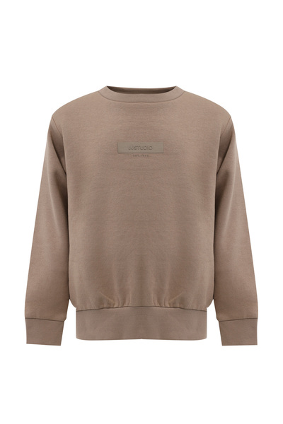 Jack & Jones JJTAKA SWEAT CREW NECK JN Χακί Φούτερ για αγόρι