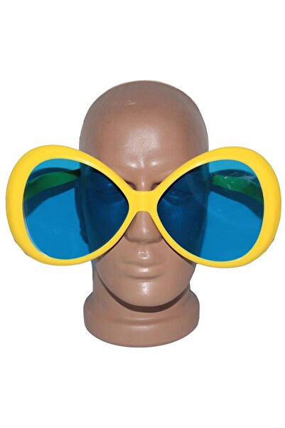 Pandoli Partidolu Mega Boy Parti Gözlüğü Sarı Renk