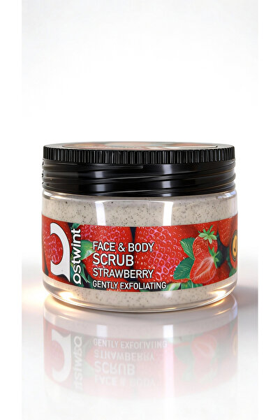 Ostwint Scrub Jel Çilek Özlü Yüz Ve Vücut Peelingi 300 ml