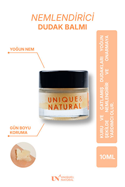 UN Unique & Natural Nemlendirici Dudak Balmı 10ml