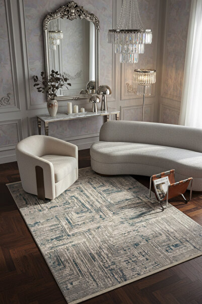 LUXESS HALI Luxess Hermes Koleksiyonu Dokuma Halı 1005 Mavi