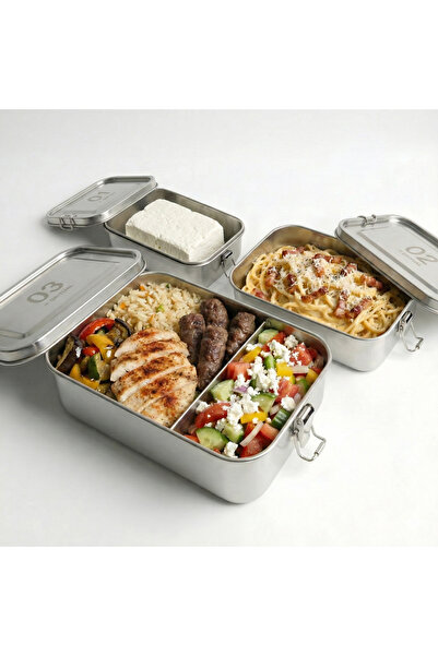 GRITUAL 304 Stainless Steel Casseroles: Zero Microplastics, 100% Leakproof. S...