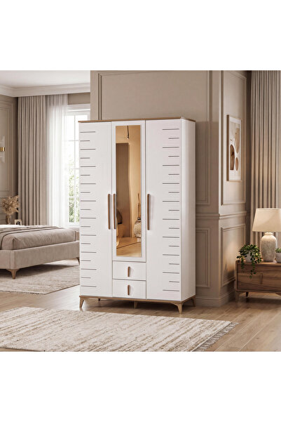 Hanzade ÜLKEA MYS Solo 3 Kapaklı Dolap