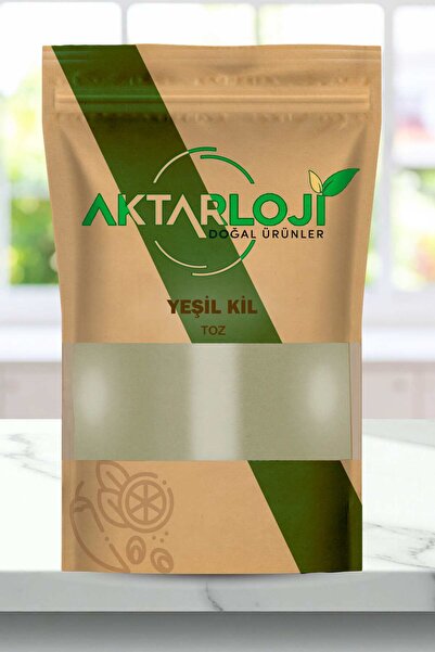 aktarloji 500 Gr Toz Yeşil Kil – Doğal Cilt, Yüz ve Saç Maskesi / Green Clay ...