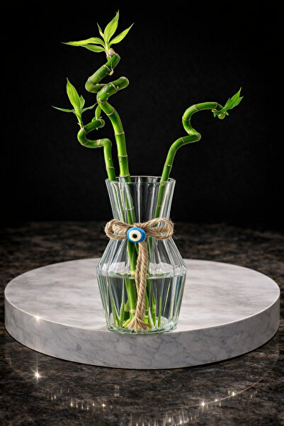 Maloria Dekoratif Cam Vazo 20cm