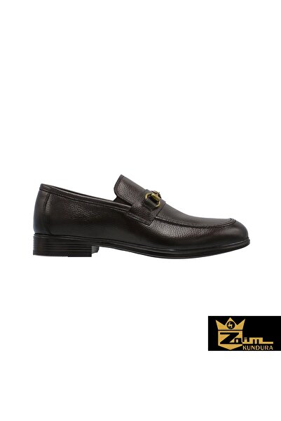 Zaim Kundura Men's Brown Genuine Leather Shoes 348803503-1