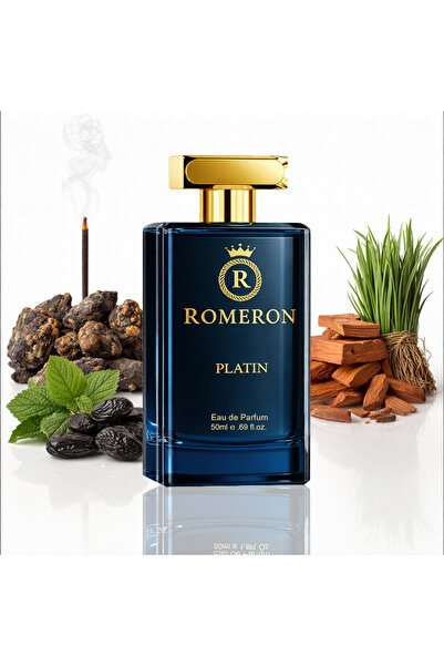 ROMERON 525 Platin Erkek Parfüm EDP 50ml