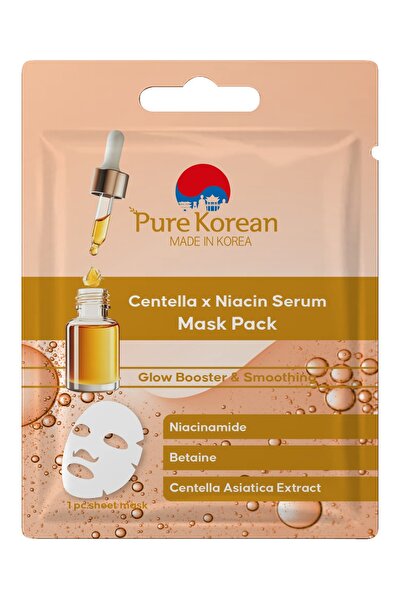 PURE KOREAN Centella & Niacin Serum Mask