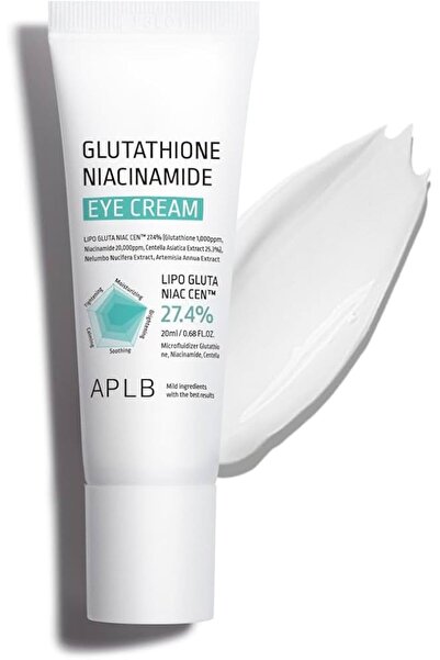 APLB Cremă de ochi cu glutation și niacinamidă (cremă de ochi cu niacinamidă ...