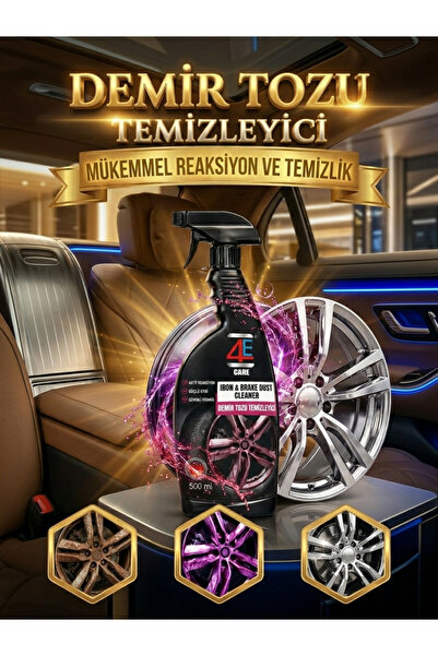 4E CARE Demir Tozu Temizleyici 500 ML