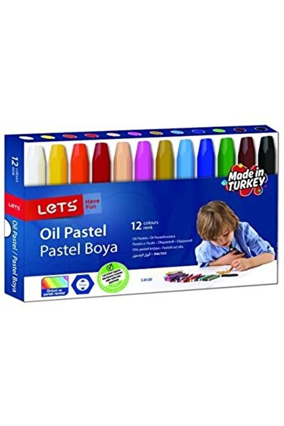 Lets 12 Pieces Pastel Paint 12 Colors Oil Pastel Paint