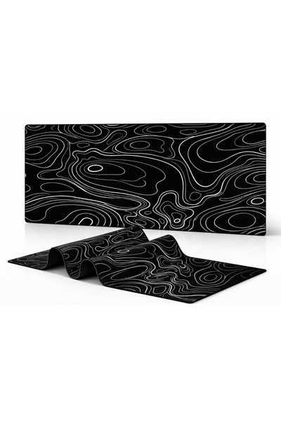 BLS 30x70 Cm Oyuncu Gaming Mouse Pad Kaymaz Kauçuk Taban Fare Altlığı Mousepa...